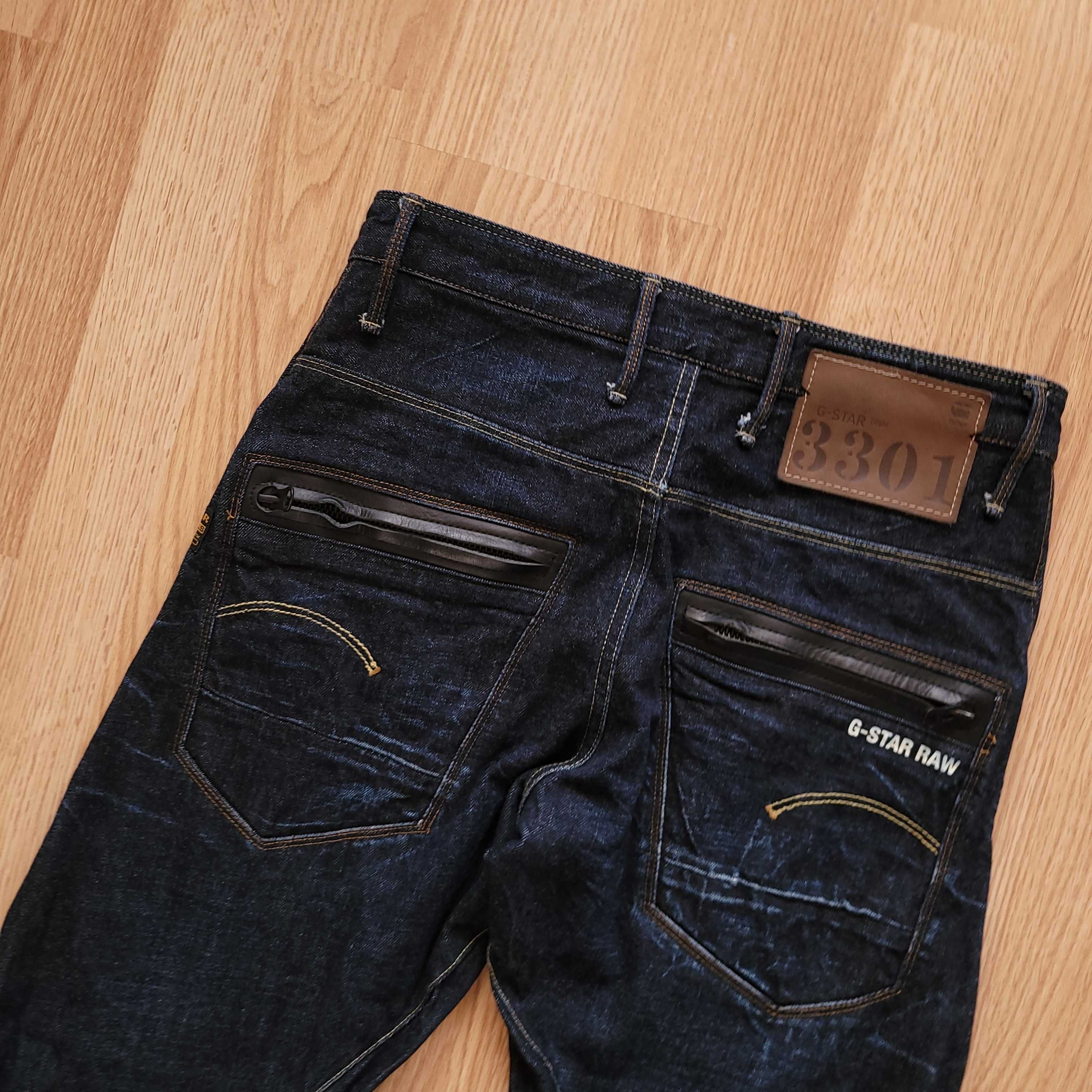 Spodnie jeansowe G-star Raw Riley Loose Tapered 31/36 stacking pants