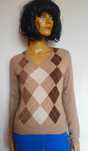APT.9 SWETER 100 % kaszmir damski L