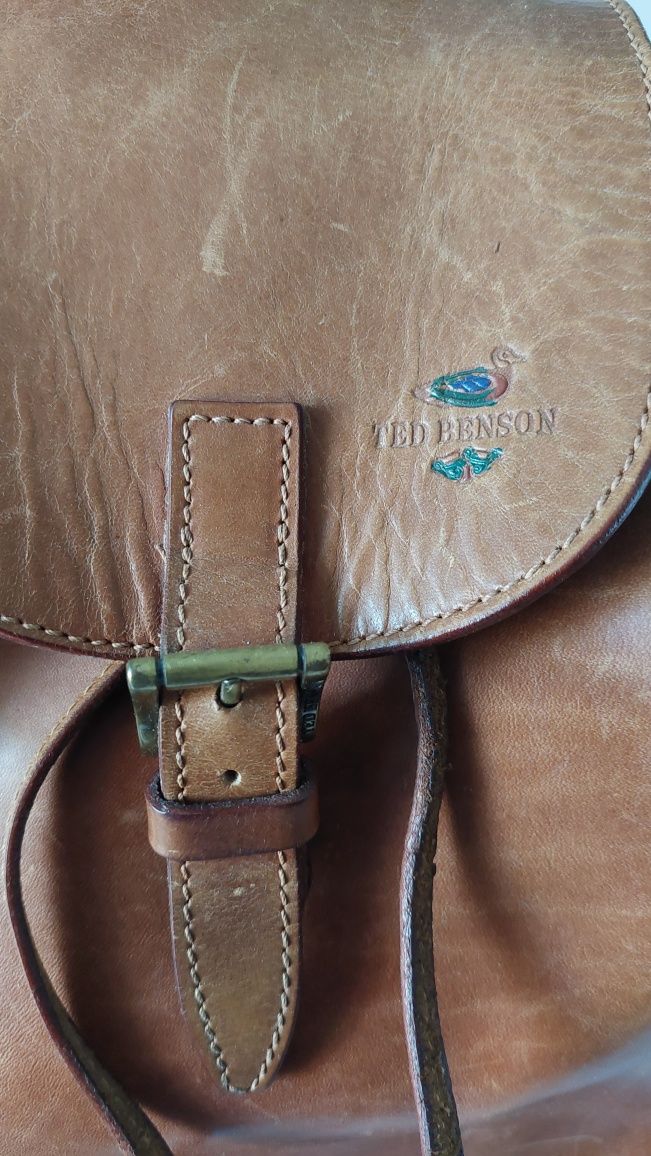 Mochila em pele Ted Benson