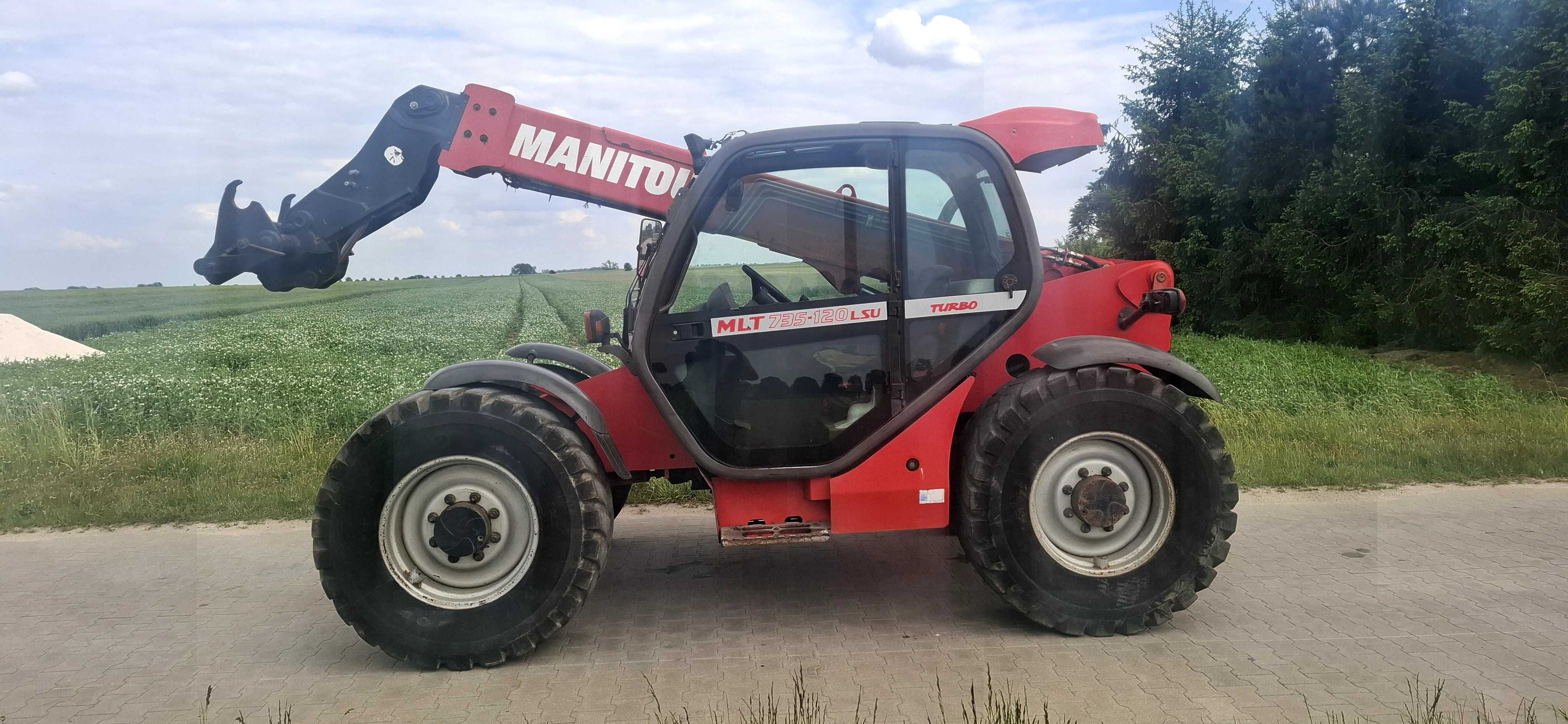 Ladowarka Manitou 735-120 lsu, Klima Manual