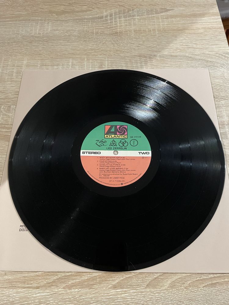 Led Zeppelin IV USA EX+