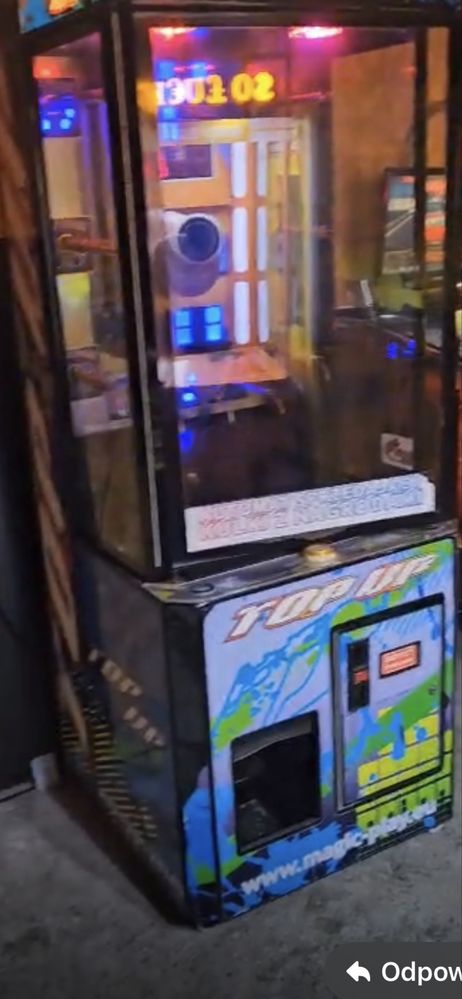 Automat zarobkowy Top Up okazja sprawny