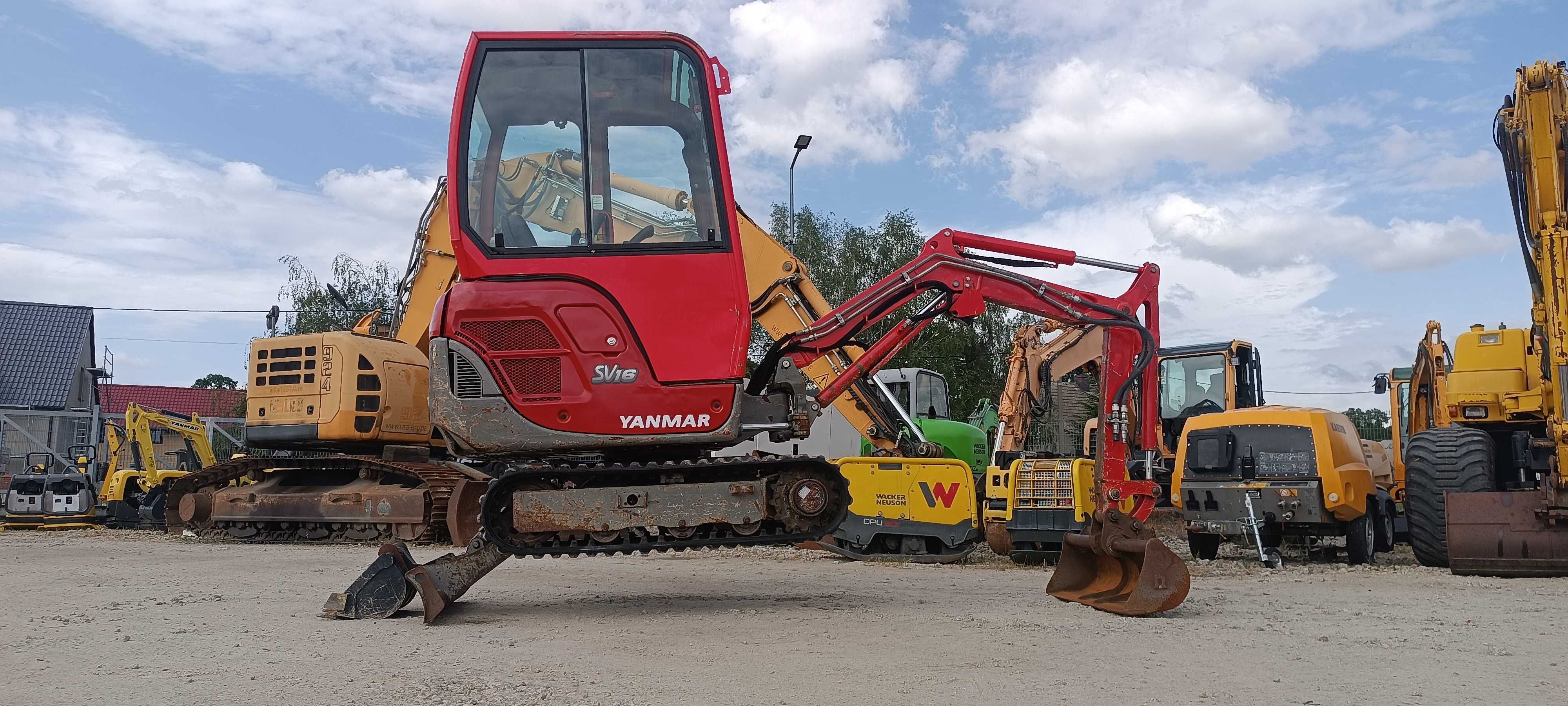 Minikoparka YANMAR SV 16 / 1.7t ! / 14r ! | SV 18 20 22  VIO BOBCAT