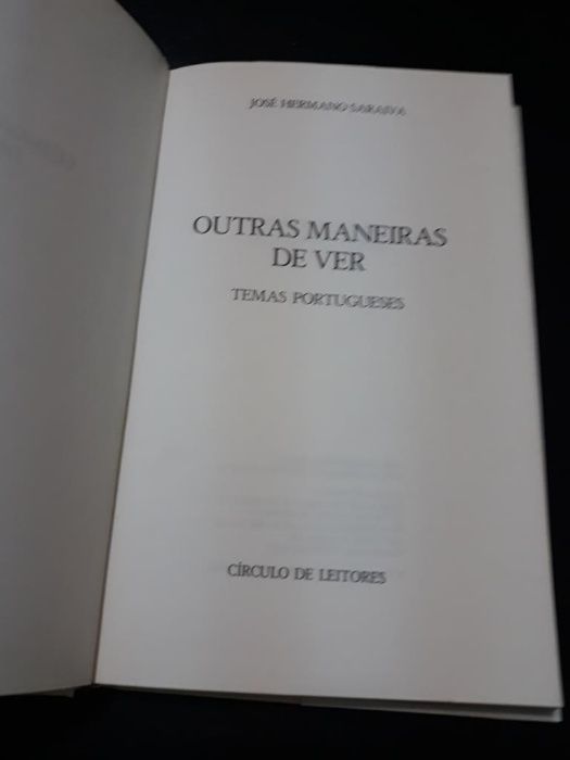 Outras Maneiras de Ver - Temas Portugueses