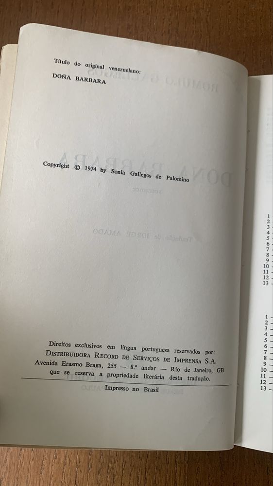Dona Bárbara 1974