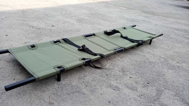 Носилки армейские складные (складываются вдоль и поперёк) до 120 кг.