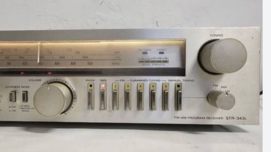 Am/Fm Stereo Amplituner Sony STR-343 L, Made in Japan.