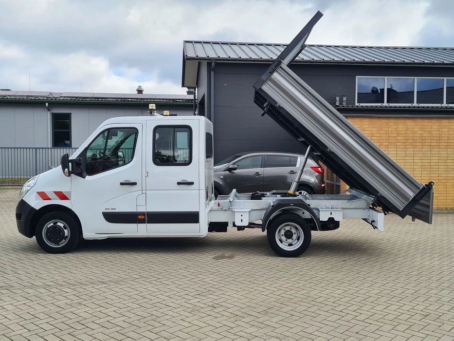 Renault Master  Wywrot 3- stronny 7-osób brygadówka dubel doca