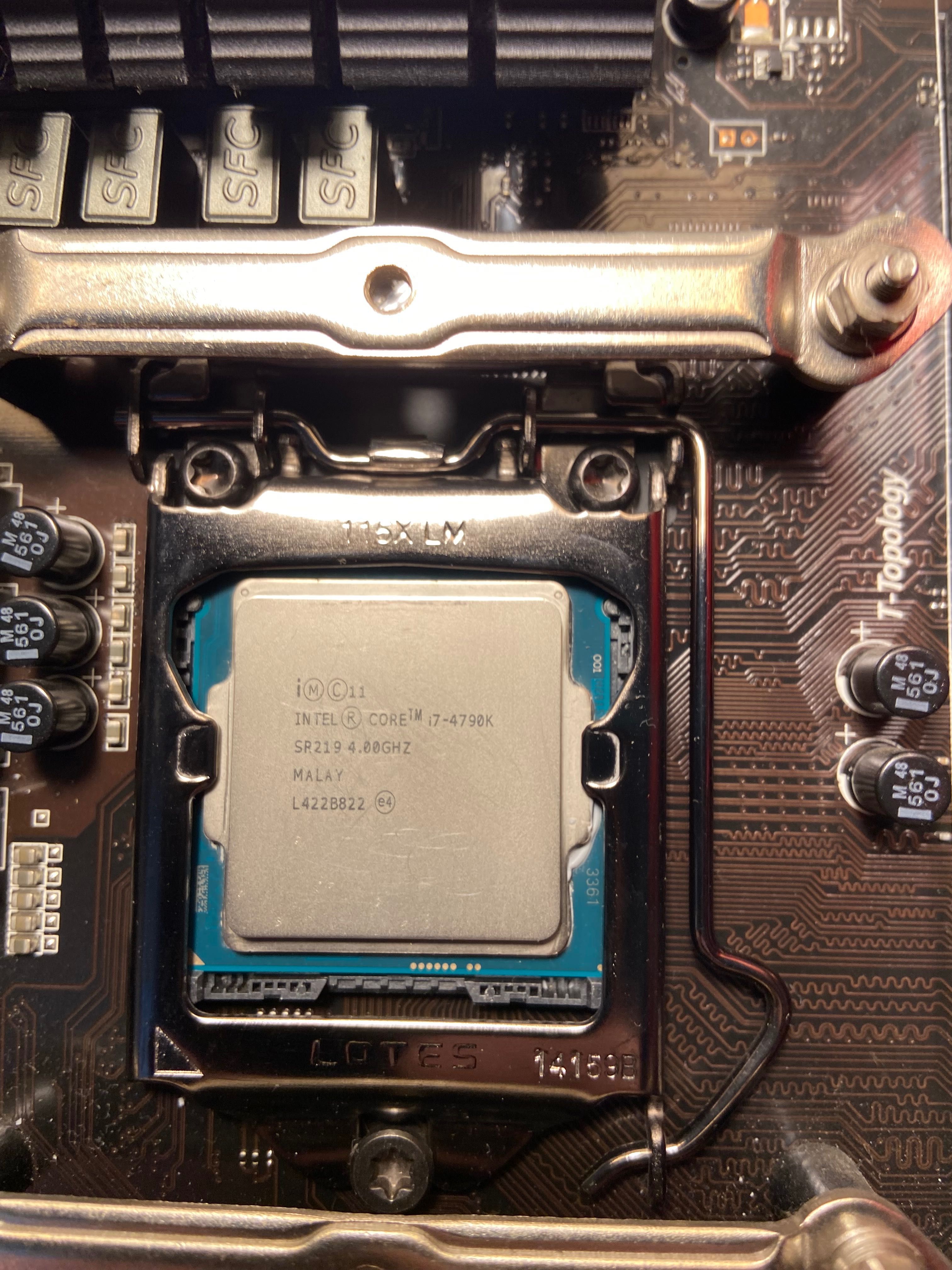 MSI Z97-G45 Gaming + Intel i7-4790K + 16GB RAM +Grandis - 100% sprawne