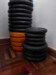 2 Conjuntos bodypump: barra + disco