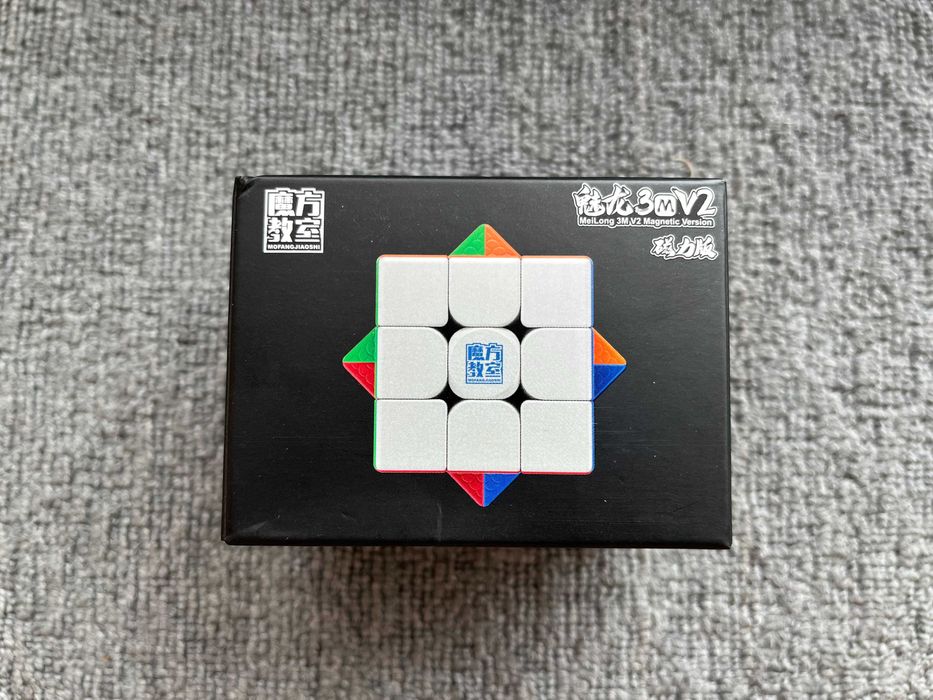 Магнітний Кубик Рубіка Moyu Meilong 3M V2 3x3