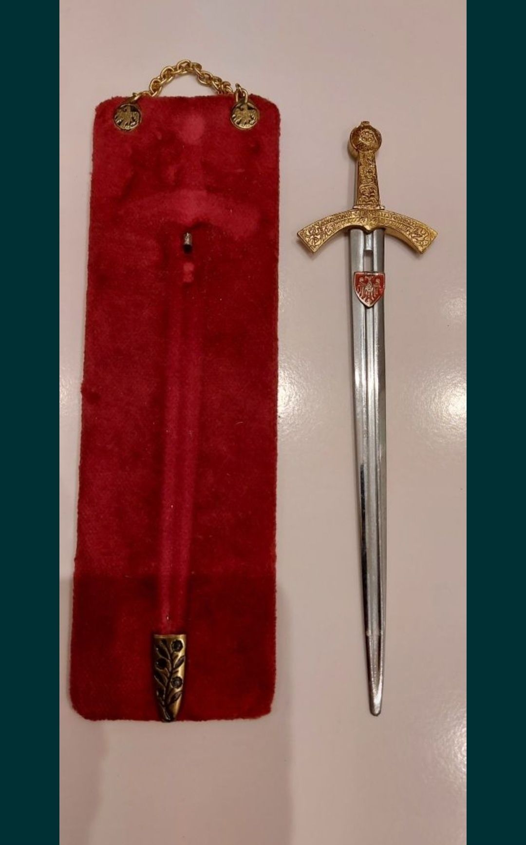 Orzeł RP  szczerbiec miniatura