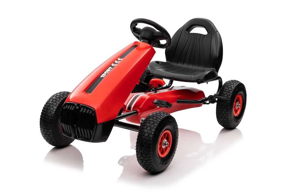 Czerwony Gokart na Pedały G208/TYLKO WYSYŁKA