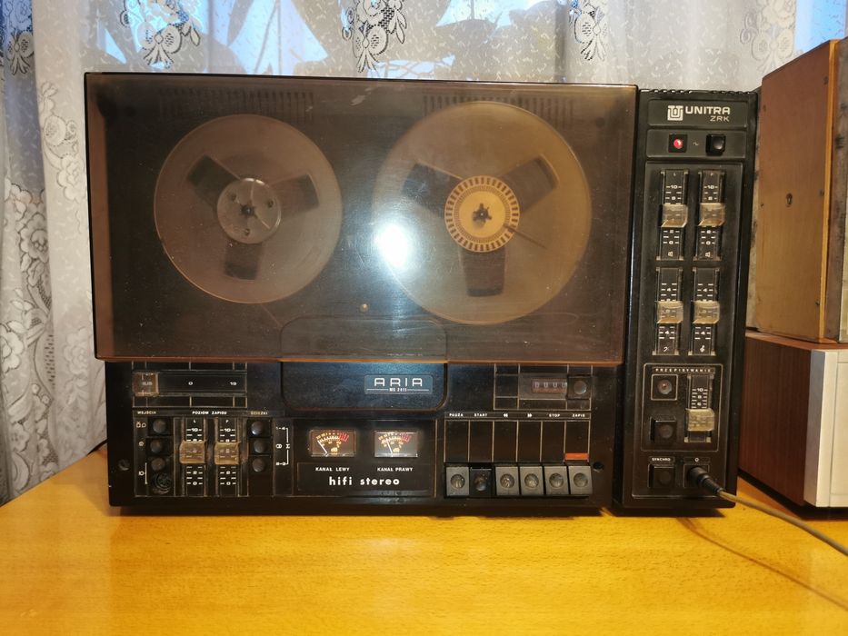 Magnetofon szpulowy Aria unitra Elizabeth