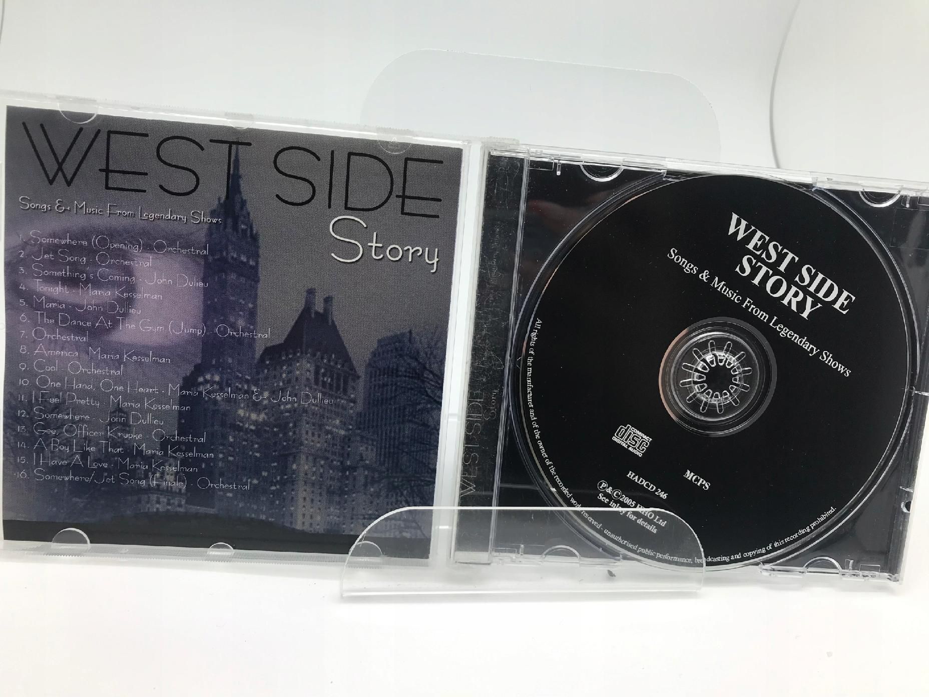 cd - west side story - songs & music...