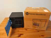 HP microserver gen8 Xeon E3-1265L V2/12GB ECC/Raid HP P222 SAS+SATA