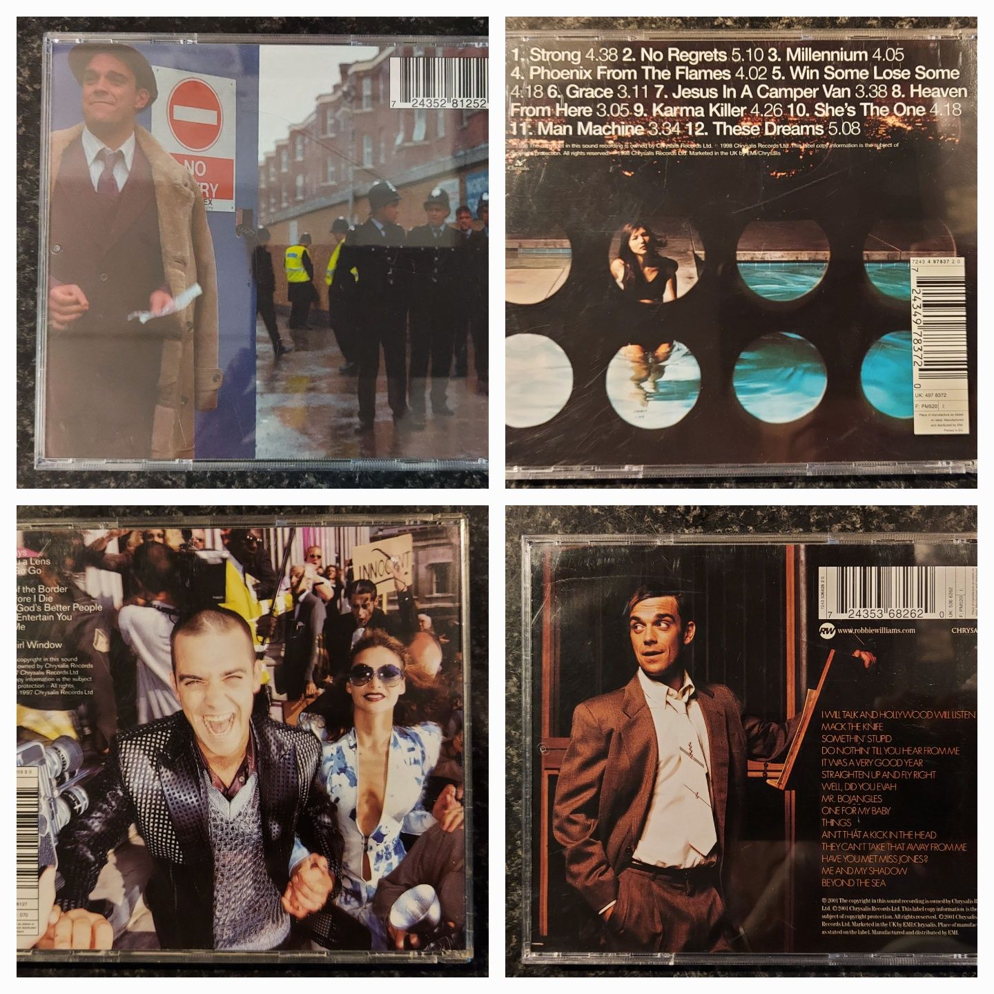 Robbie Williams 4 cds