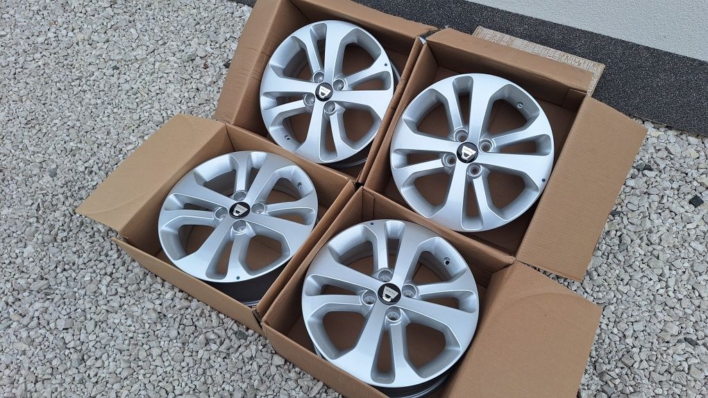 Nowe Alufelgi 4x100 R16 Renault Clio III IV V Captur Zoe Dacia Sandero