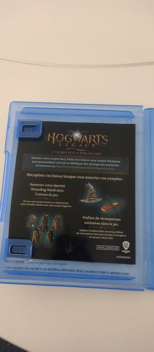 Cd do jogo Hogwarts Legacy PS5
