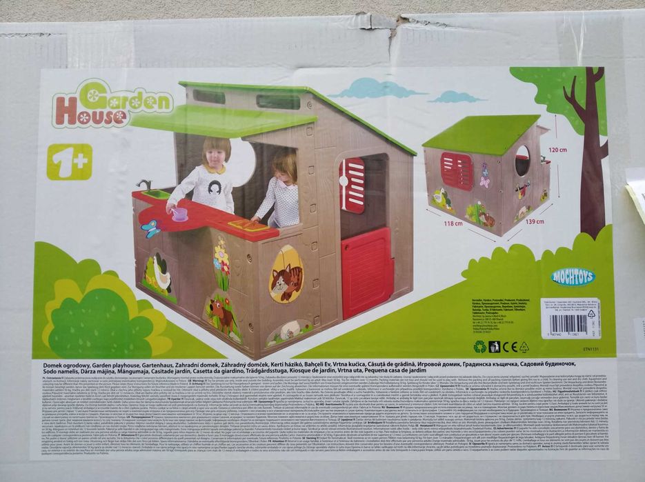 NAJTANIEJ Domek Ogrodowy Country Do Zabawy Sklep Stragan Wysyłka