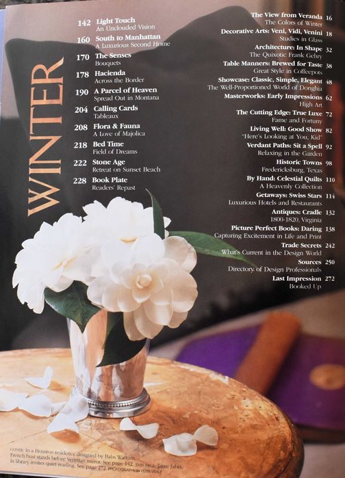 Revista Veranda - Inverno 1999