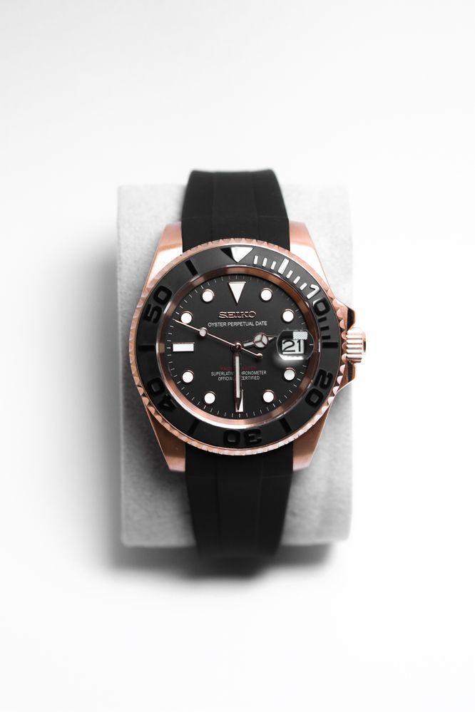 Zegarek Custom Seiko Mod Submariner Yacht-Master