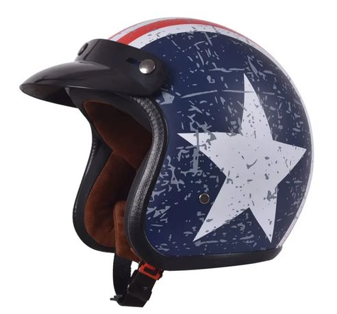 Kask otwarty  retro vintage