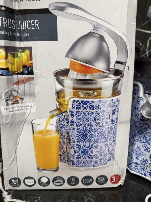 Електрична соковижималка Silver Crest SZPH 130 B1 цитрус прес