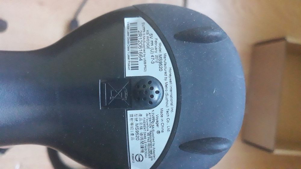 zestaw skaner HONEYWELL VOYAGER 9520 używany,stan idealny
