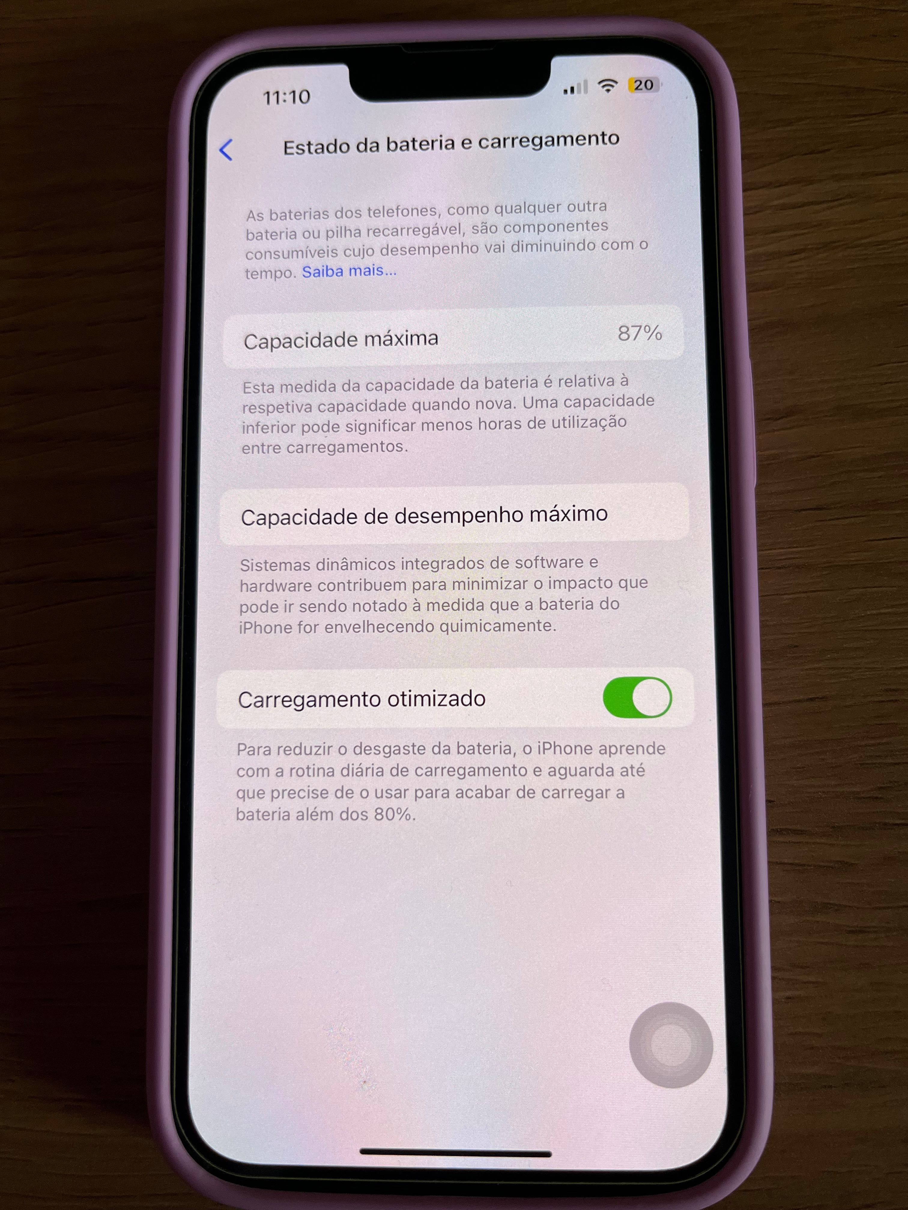 Iphone 13 128gb com capa, película e proteção de câmera