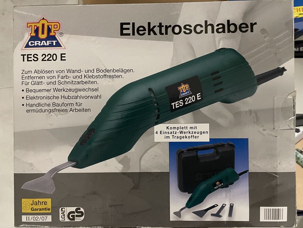 Strug elektryczny TopCraft TES 220 E