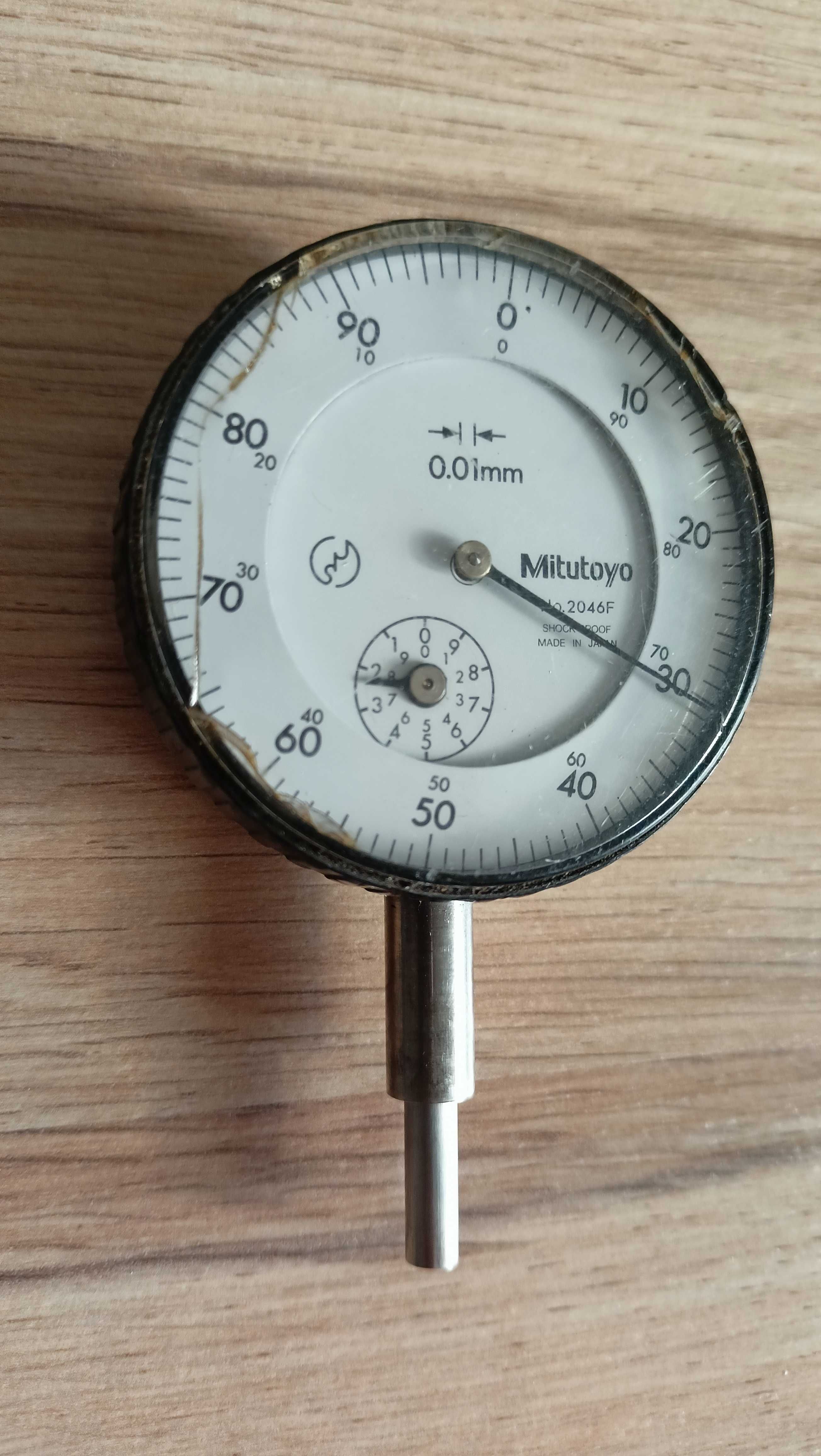 Czujnik setkowy 0,01mm Mitutoyo 2046F supito bez końcówki