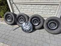 Felgi 16 5x108  ford focus + opony + kołpaki