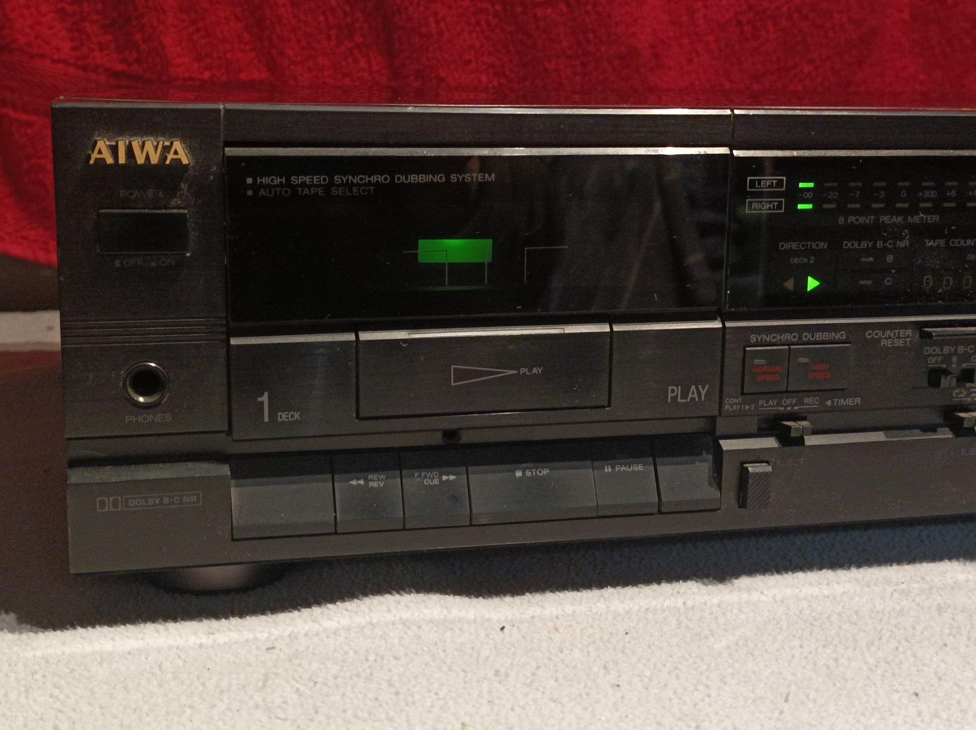 Deck/magnetofon Aiwa AD-WX-707Z - Japan!.Do naprawy! Tanio!