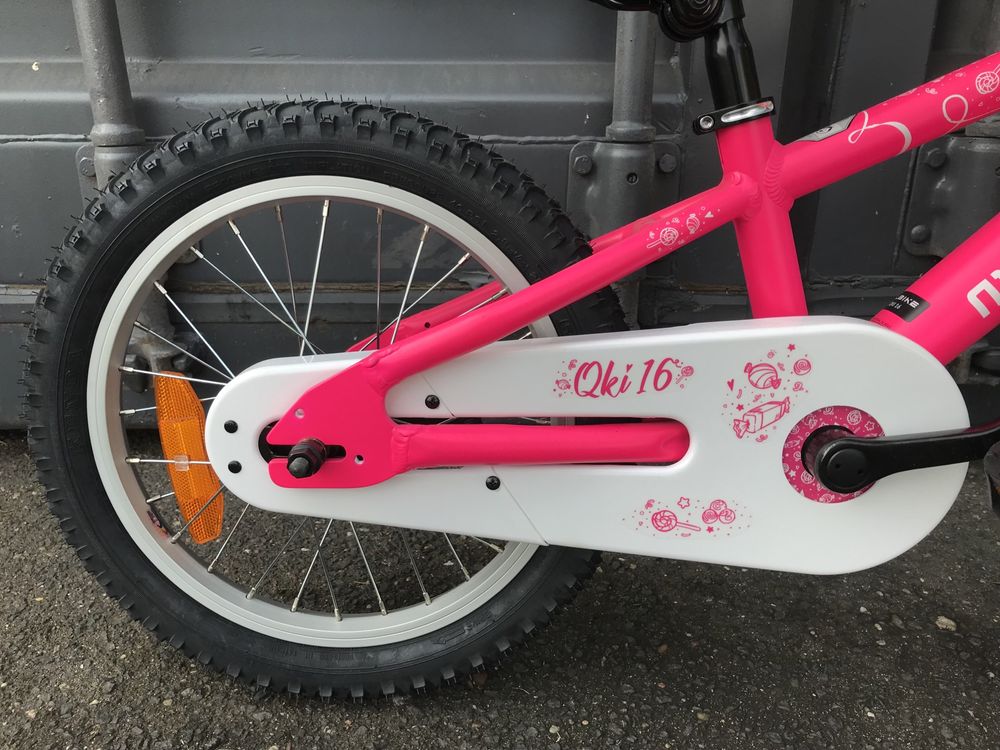 Nowy rower/rowerek dziecięcy M-Bike Qki 16", Pink, gwarancja,FV,Poznań