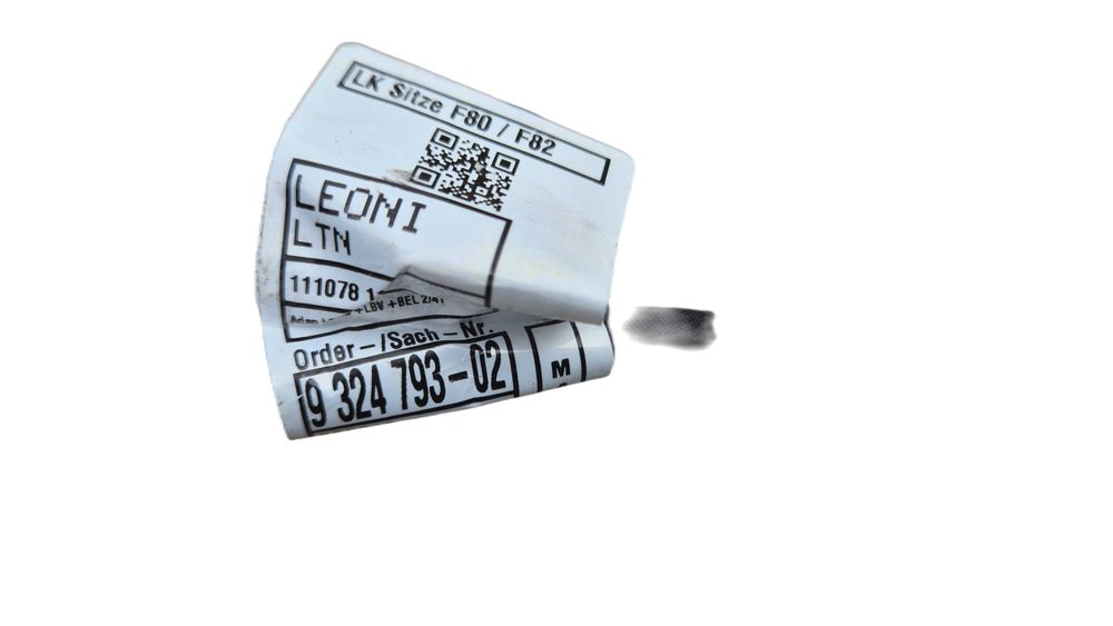 Pompa pompka fotela PRAWA Pasażera BMW M2 F87 M3 F80 M4 F82 OE NOWA !