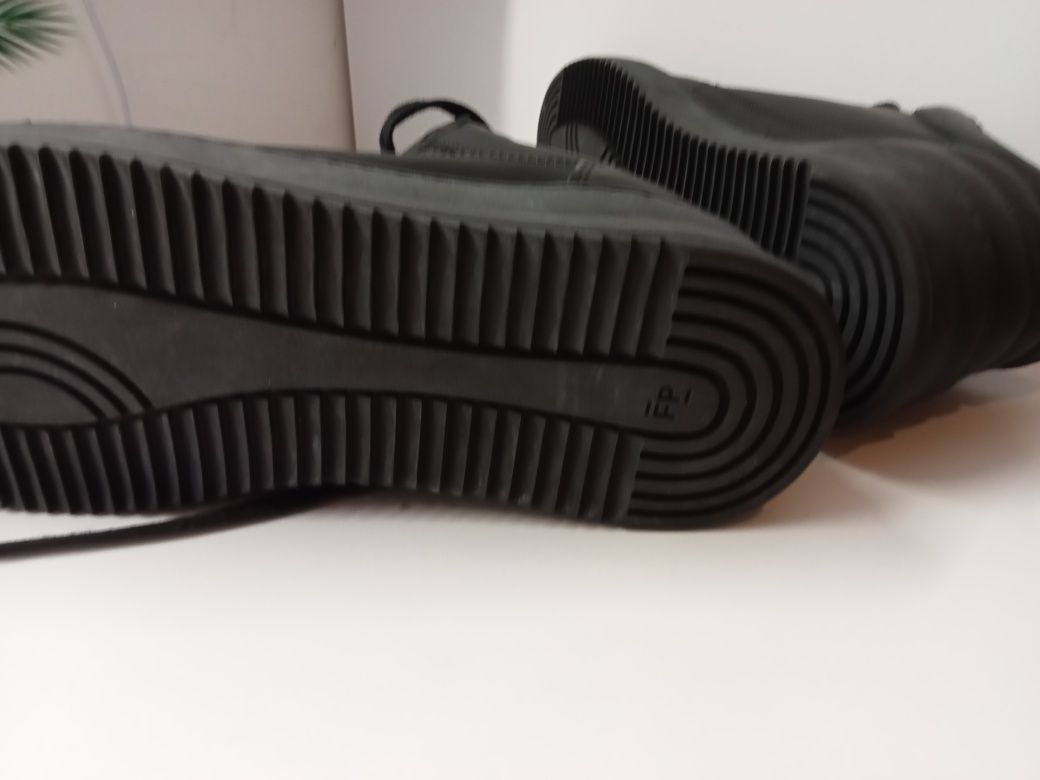 Кросівки шкіряні Filling Pieces Low Top Ripple Tonal Black