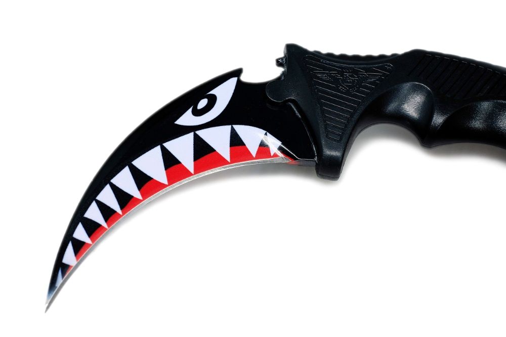 Karambit taktyczny nóż survival pazur CIMA Z6 CS zbijak CS