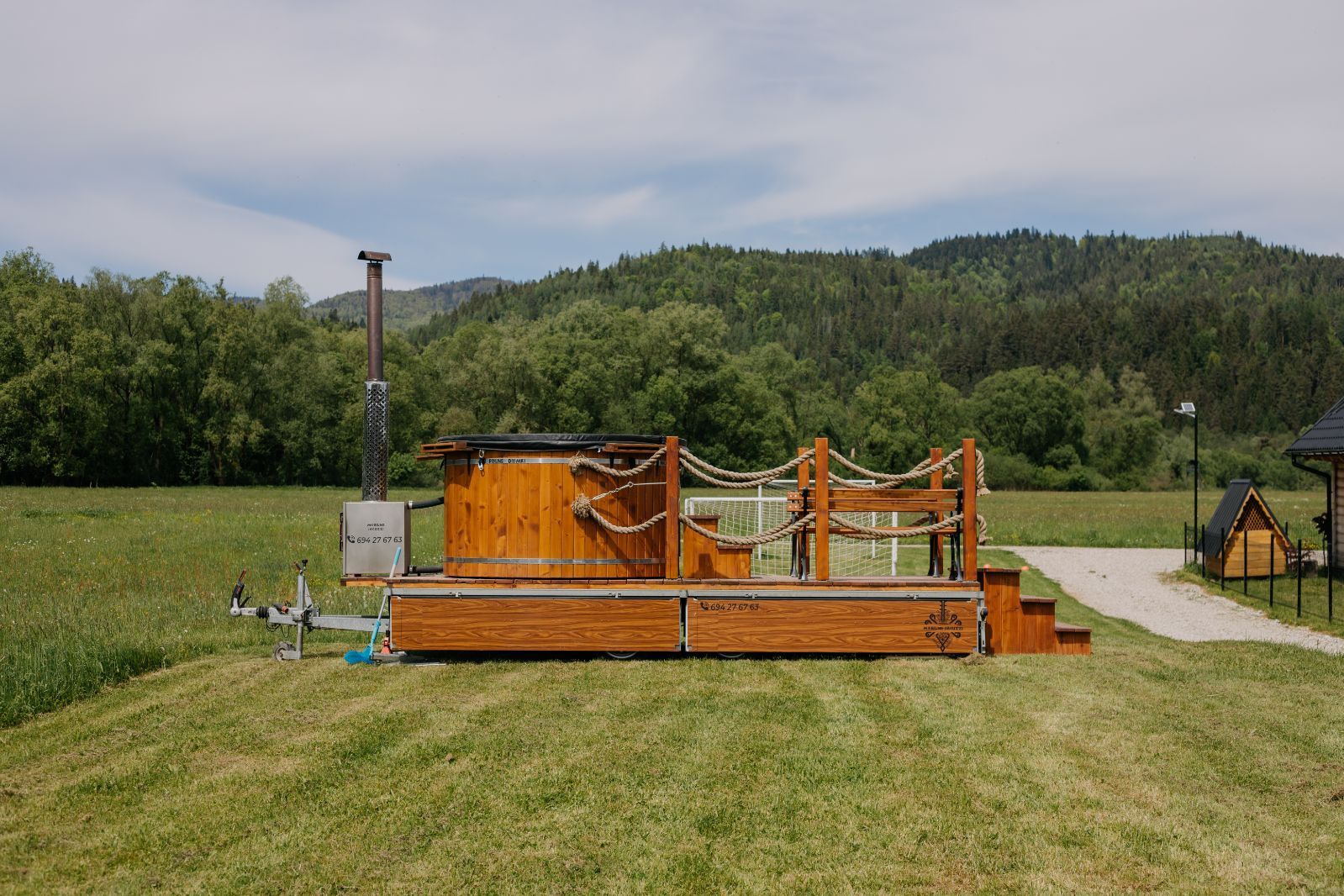 Wynajmę Saunę Jacuzzi Balia Bania Mobilne SPA impreza wieczór kawalers