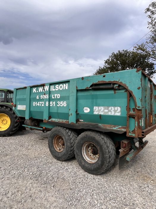 Przyczepa Rolland, tandem wywrotka, 2007r + nadstawki