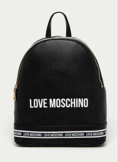 Plecak skórzany Love Moschino używany