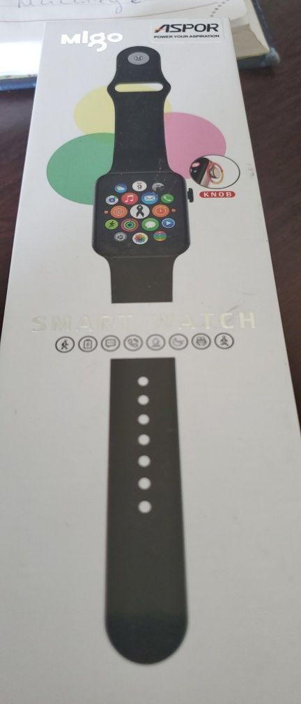 Aspor Migo smart watch 9 44 Black