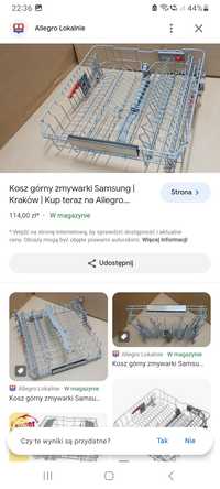 Kosz górny zmywarki Samsung DW60R7070BB