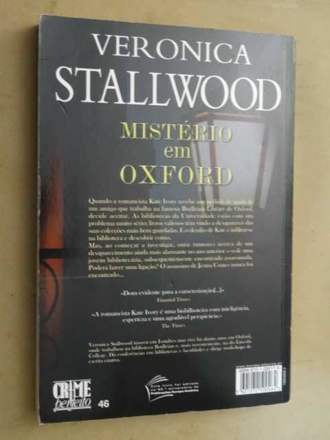 Mistério em Oxford de Veronica Stallwood