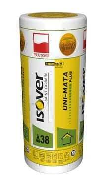 Wełna mineralna Isover Uni-Mata 038 gr. 200mm, rolka-4,56m2