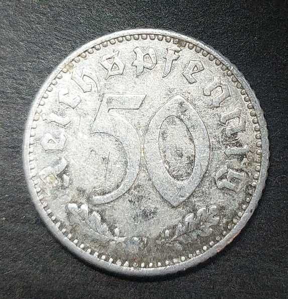 Alemanha 50 Reichspfennig 1935E