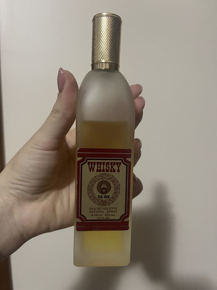 Туалетна вода для чоловіків Whisky (ВІДКРИТА!) 100 ml