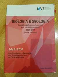 Livro do IAVE para exame de biologia