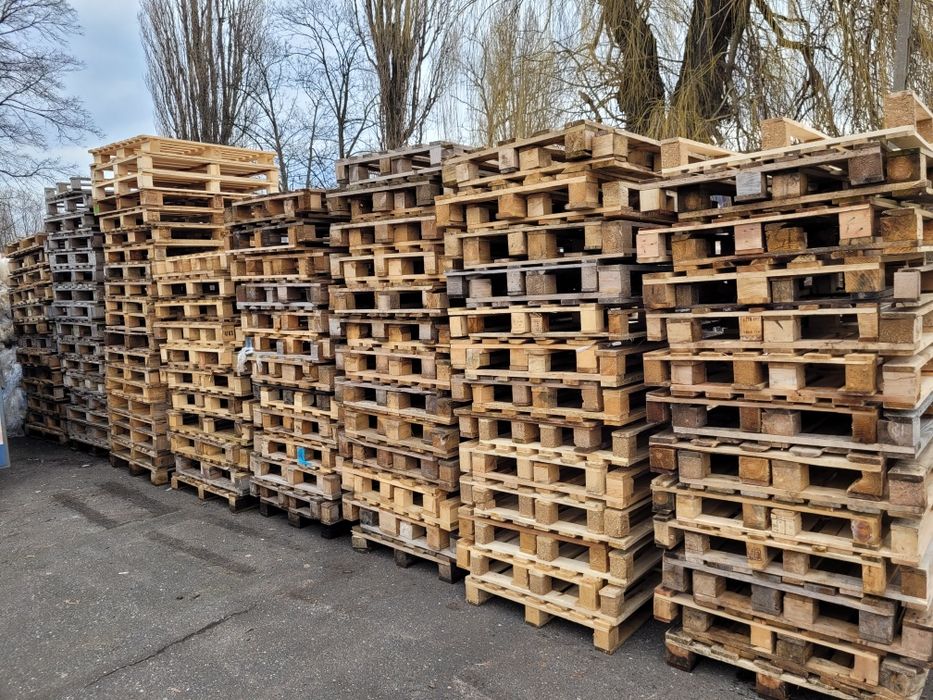 Palety drewniane przemyslowe jednorazowe wymiar euro