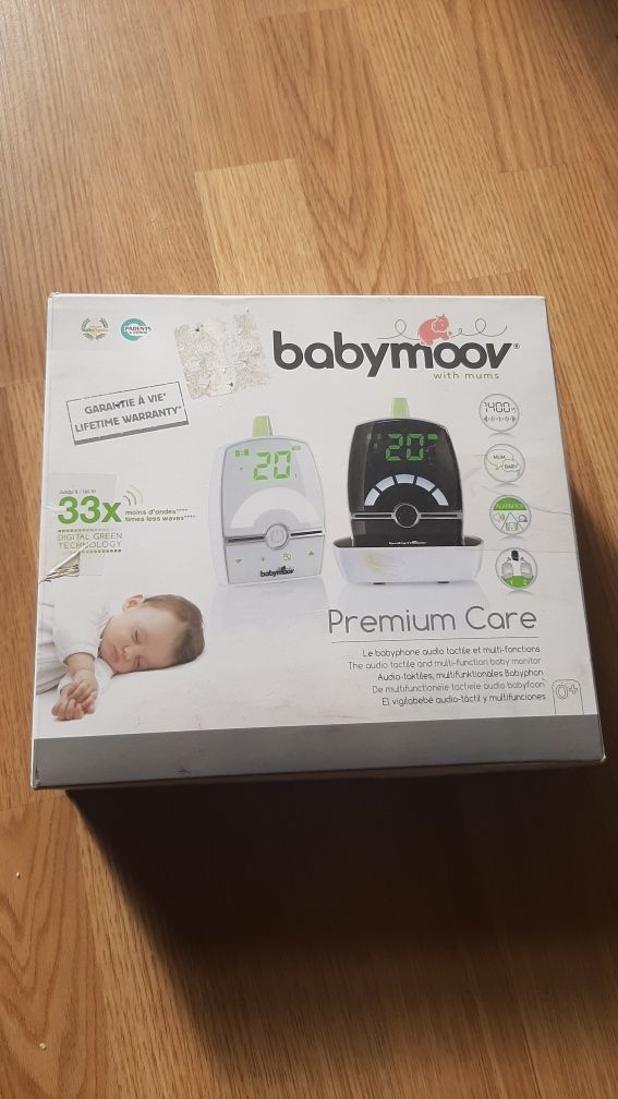 Babymoov Premium Care niskoemisyjna elektroniczna niania WIELKI ZASIĘG